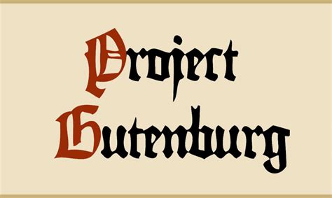 project gutenberg